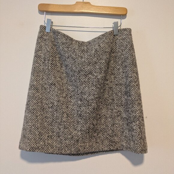 Judith & Charles Wool Skirt - Picture 1 of 7